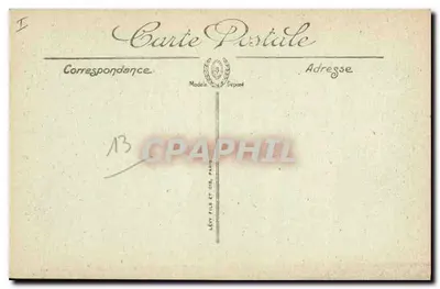 Arles — Wnętrze kościoła św. Trofimego — Fonts baptystyczne — SÉLECTA, n° 117 — Rewers