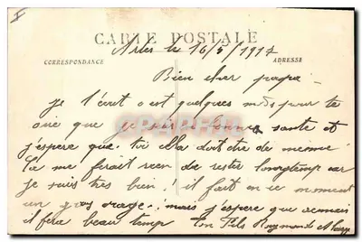 Arles - Teatr Rzymski - Ostatnie wykopaliska — S.A.P. 2315 — Rewers