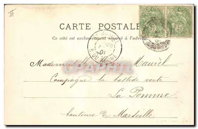 Arles — Os Aliscampos — Fot. J. Blanchin, Tarascon — Verso