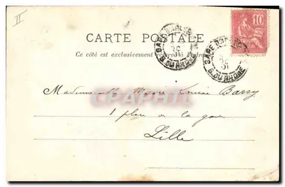 Arles — Les Aliscamps — Fot. J. Blanchin, Tarascon — Verso