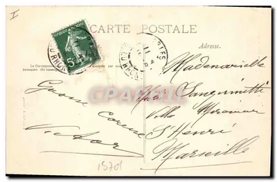 Arles — Statua Nioby — wydano przez Belcay — Rewers
