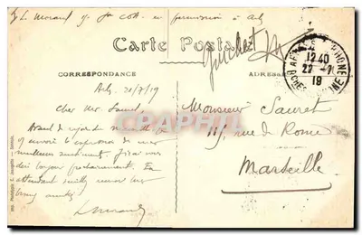 Arles — Les Aliscamps, Les Tombeaux des Consuls — Wydawnictwo Lagrange, Arles — Rewers
