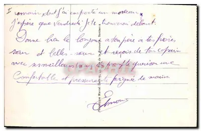 Bordeaux — Resti del Palazzo Gallien — M.D. — Verso