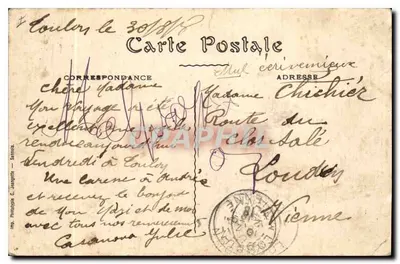 Bordeaux — A Igreja de São Miguel — 249 — Verso