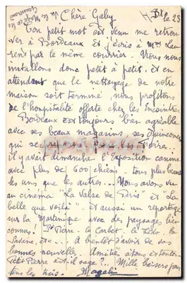 Bordeaux — Jezioro Parku Bordelais — Tito — Rewers