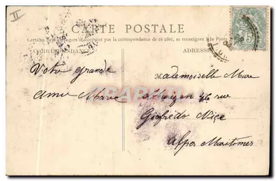 Bordeaux — Plac Bourse i Fontanna Trzech Urodzistych — Nowe Galerie, Bordeaux, nr 26 — Rewers