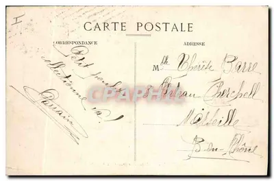 Bordeaux — Panorama z wieży Świętego Michała — wydawca nieznany, n° 1 — Rewers