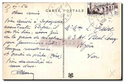 Rodovia de Mende para as Gorges — Os Curvas da Rodovia de Moline — Editor não identificado, n° 340 — Verso