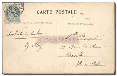 Paryż — Jezioro w Bois de Boulogne — Rewers