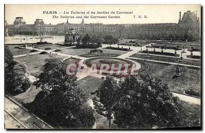 PARIS — Les Tuileries et les Jardins du Carrousel — T. M. K.