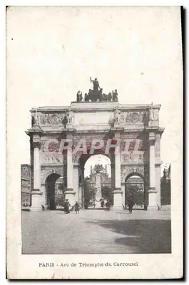 PARIS - Arco do Triunfo do Carrousel — editor não identificado, número de série não visível