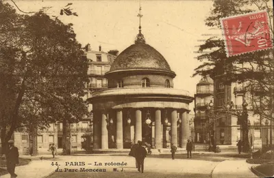 PARIS — Rotunda Parku Monceau — M. J.