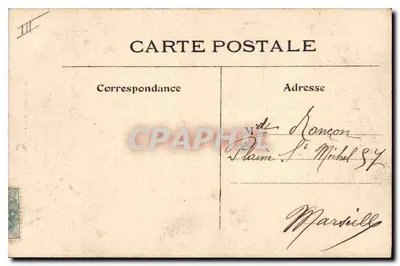 Paris — Hotel das Moedas — Angoulême-Paris — Verso