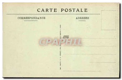 Basílica do Sagrado Coração de Montmartre — Cripta e Déambulatório — V. N. N° 14 — Verso