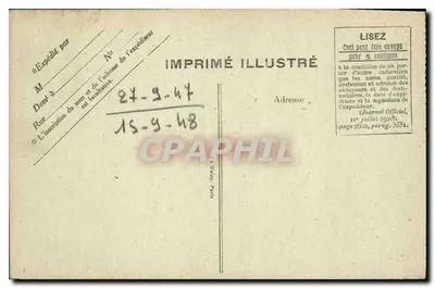 PARIS — Les Boulevards, vus de la Madeleine — Éditeur B.P. n°4021 — Rewers