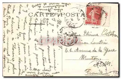 Statua Aleksandra Dumas — Plac Malesherbes — C.M. nr 727 — Rewers