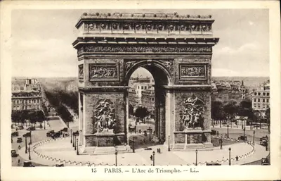 PARIS — O Arco do Triunfo — LI.L. — n°15