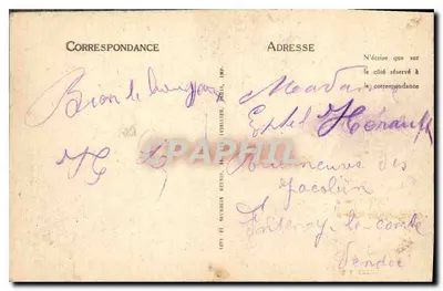 Paris — Igreja de Saint-Etienne-du-Mont — Capela e Túmulo de Santa Geneviève — ND — Verso
