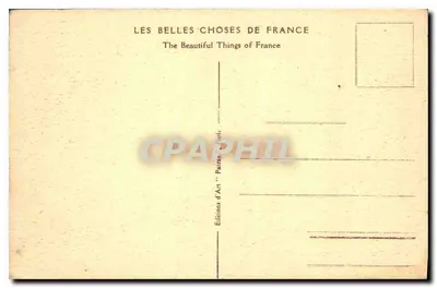 Paris - Igreja da Madeleine — série 29 — Éditions d'Art Paris — Verso