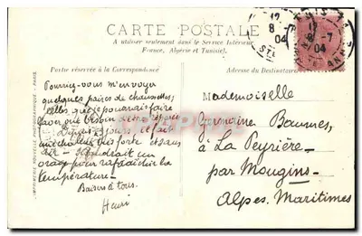 Paryż — Wieża Świętego Jakuba — LL. — N°112 — Rewers