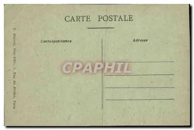 PARYŻ — Panthéon i Rue Soufflot — L. D. — Rewers