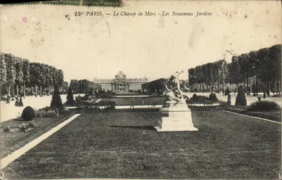 Paryż — Pole Marsa - Nowe Ogrody — Wyd. Fot. 'L'Abélie', Asnières-sur-Seine