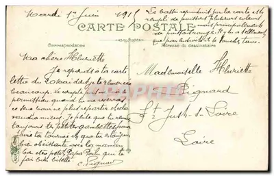 Paryż. Mały basen Tuileries i Arc de Triomphe Carrousel — n° 855 — Rewers