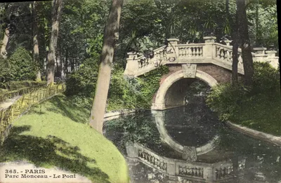 Parc Monceau - Le Pont — Paryż — nr 365