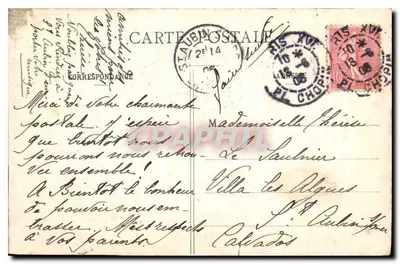 Paryż - Buttes Chaumont - Wejście na Rochers — n° 478 — Rewers