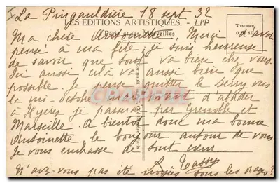 PARYŻ - Katedra Notre-Dame — Absydę i Seinę — Wydawnictwo Artystyczne, nr 323 — Rewers