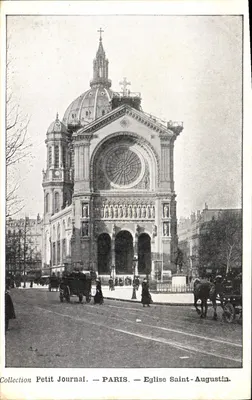 Paris — Igreja de São Agostinho — Coleção Petit Journal