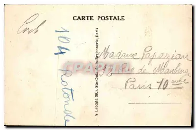 Paris — Les Invalides — Invalides Hotel — 63 — Verso