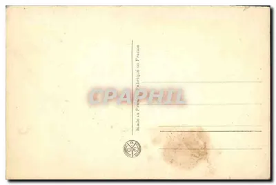 Paryż — widok z Trocadéro pod Wieżą Eiffla — A.J.N. Paryż, n°159 — Rewers
