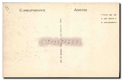Ajaccio - Monumento a Napoleón I y el Hotel de Francia - LL — Reverso
