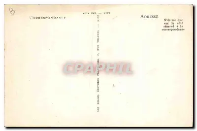 Ajaccio — Casa de Napoleão — LL — Verso