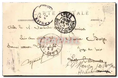 Arles — Vista Geral — Editor P. Baudet, n° 250 — Verso