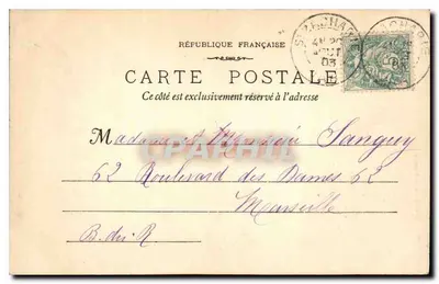 La Sainte Baume - Le Canapé — Fototipia E. Laseux, Marsiglia — n° 481 — Verso