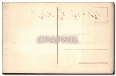Tarjeta postal antigua Pompei — Reverso