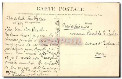 Bois de Boulogne — O Lago — Marque & Abrami — Verso