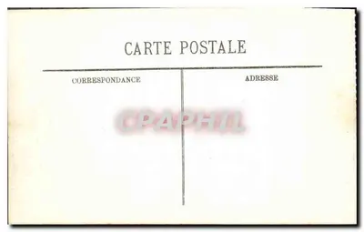 Interior de uma casa na rua Eugène Destleuque — Reims — destruído durante a Guerra Européia 1914-1915 — editor: C. L. D. de Reims, n°10 — Verso