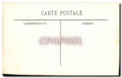 Rue Legendre — Spalone i bombardowane domy przez Niemców — Gliche M. Lavorgne, Reims — Rewers