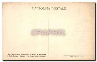 Grottaferrata (Rzym) — Katedra Klasztoru — G.B.M. PIGNA 55-RUMA — Rewers