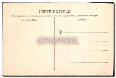 Avignon — Zamek — Bulwar św. Michała — Odtworzona część przez Viollet-le-Duc — Wydawnictwo Tourist — Rewers