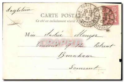 Parigi — I 4 ponti — B. K. P. n° 106 — Verso