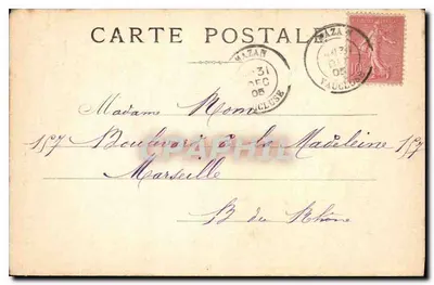 Paris — O Ponte Alexandre III — editor desconhecido, número de série não visível — Verso