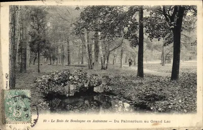 Las Boulogne w jesieni — Od Palmarium do Wielkiego Jeziora — Paryż