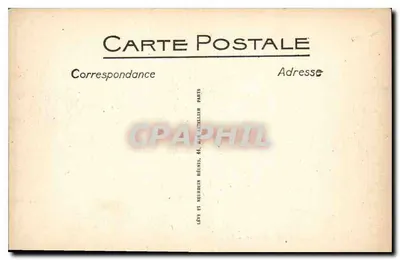 Paryż - La Conciergerie — widok brzegu i mostu — LL, nr 871 — Rewers