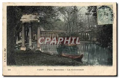 PARYŻ – Park Monceau – Kolumnada — B.F., Paryż, nr 56