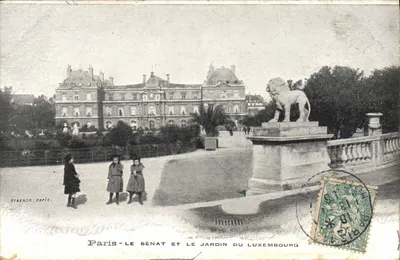 Paryż - Senat i Ogród Luxembourg — Staerck, Paryż
