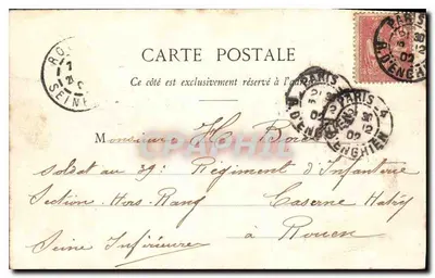 Paryż - Las Boulogne - Aleja Akacji (2) — E. Reeve, n°297 — Rewers